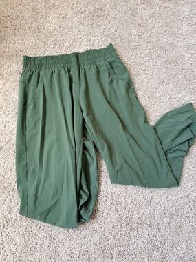 CALIA by Carrie Underwood Olive Green Wide-Leg Pants